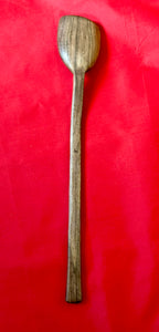 Extra Long Hand-carved Walnut Cooking Spatula