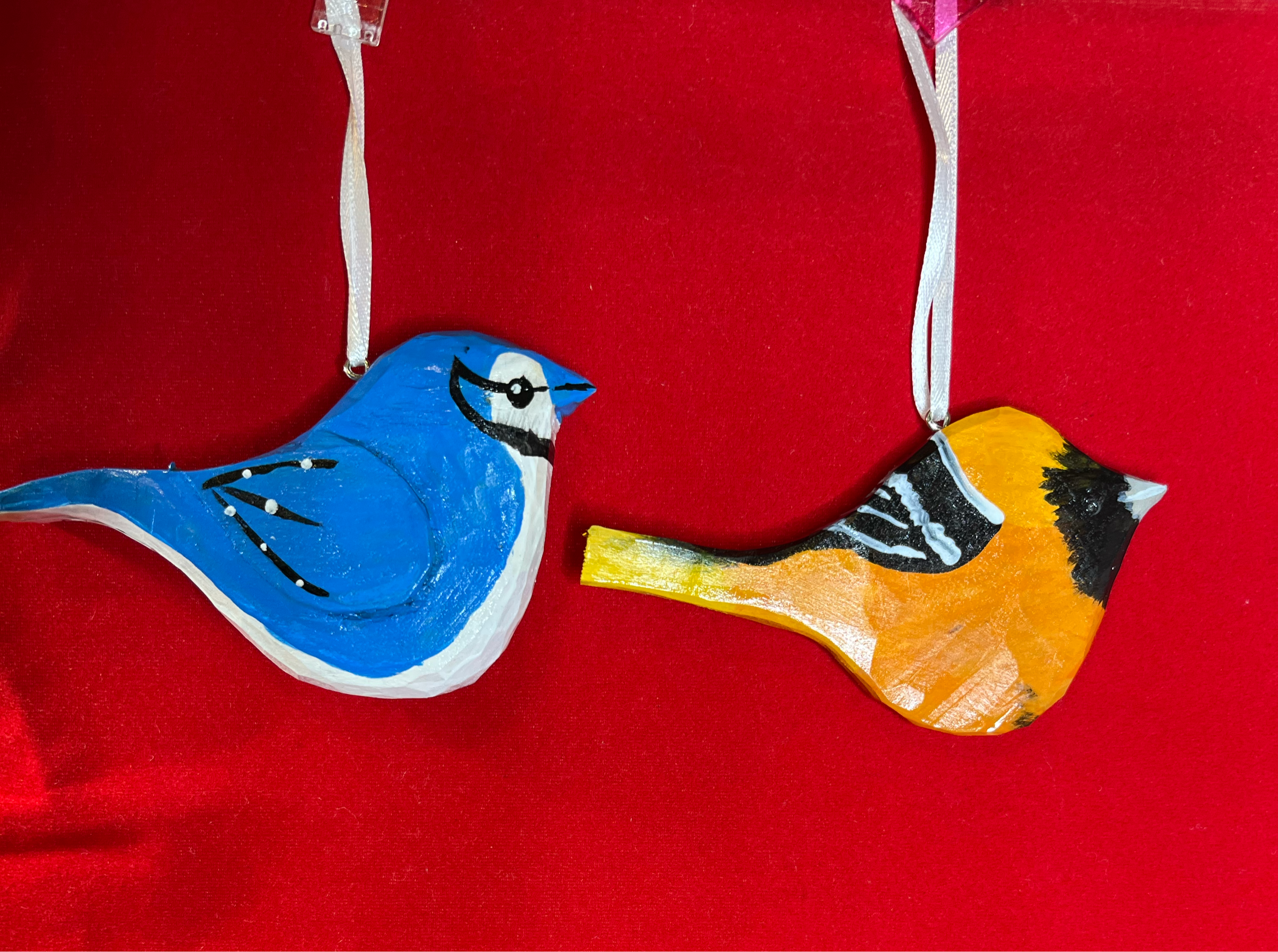 Hand-painted Bird Ornament