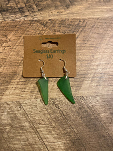 Handmade Seaglass Silver Necklaces and Earrings