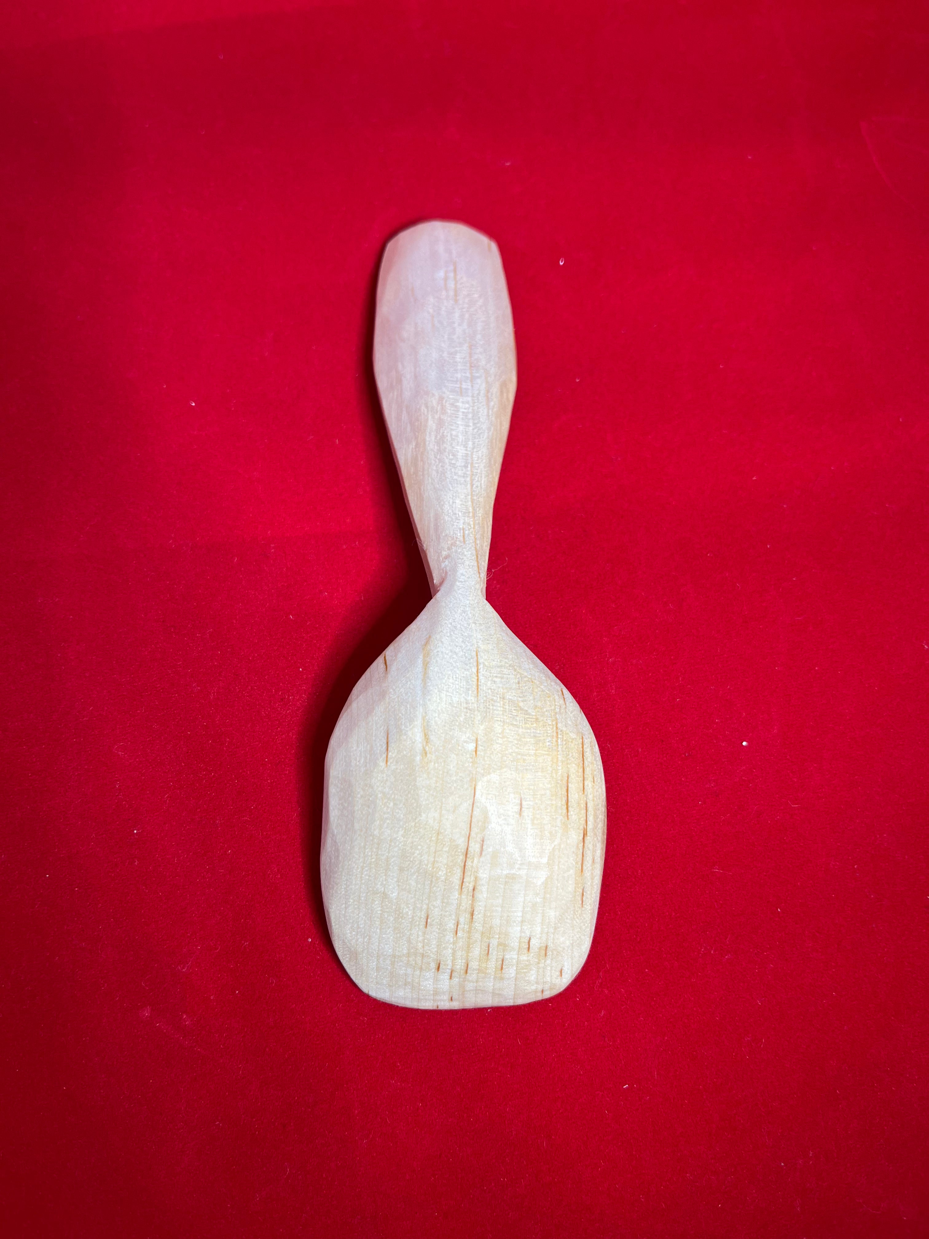 Hand-Carved Eating Spoon