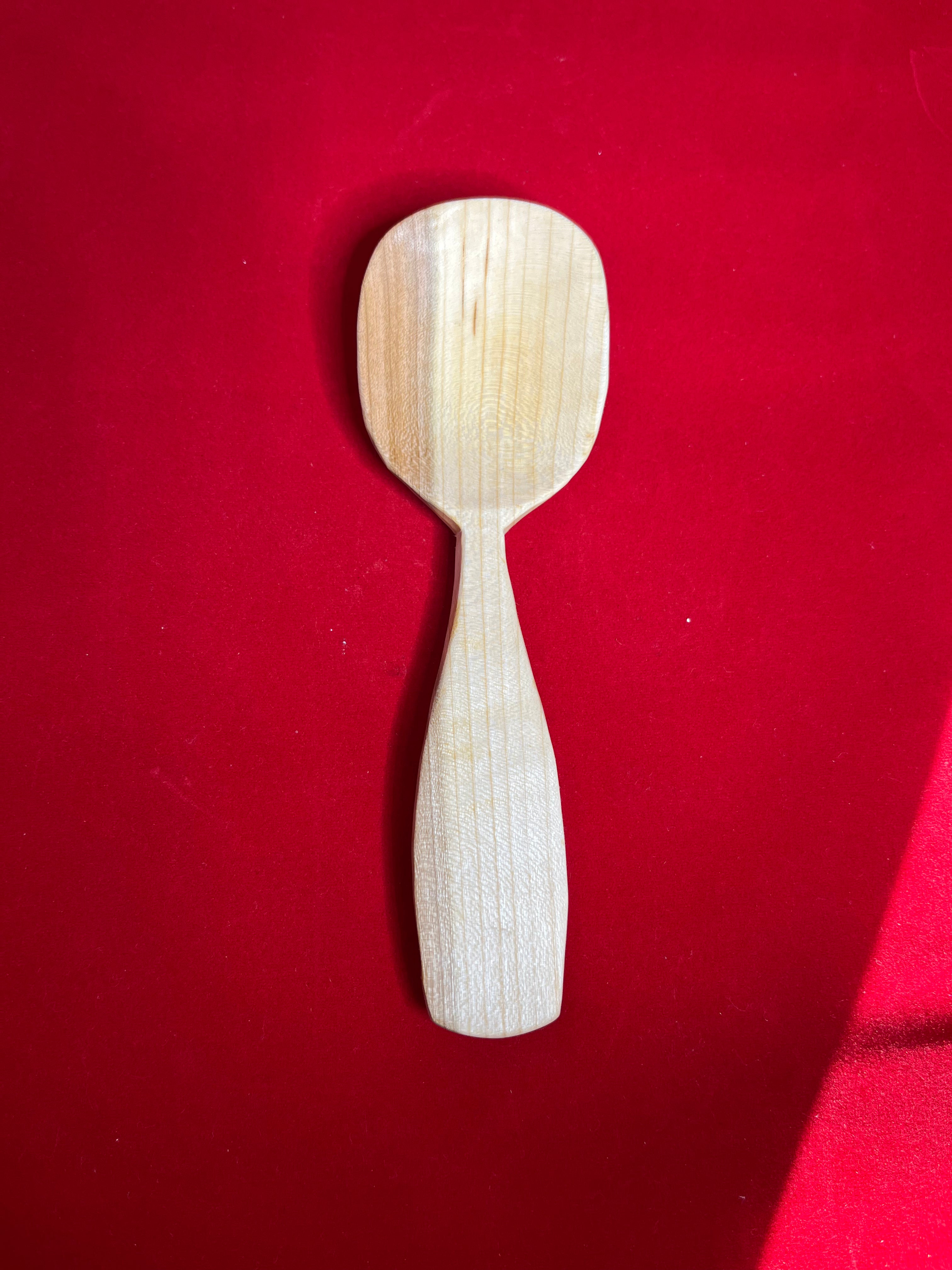 Hand-Carved Eating Spoon