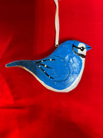 Load image into Gallery viewer, Hand-painted Bird Ornament
