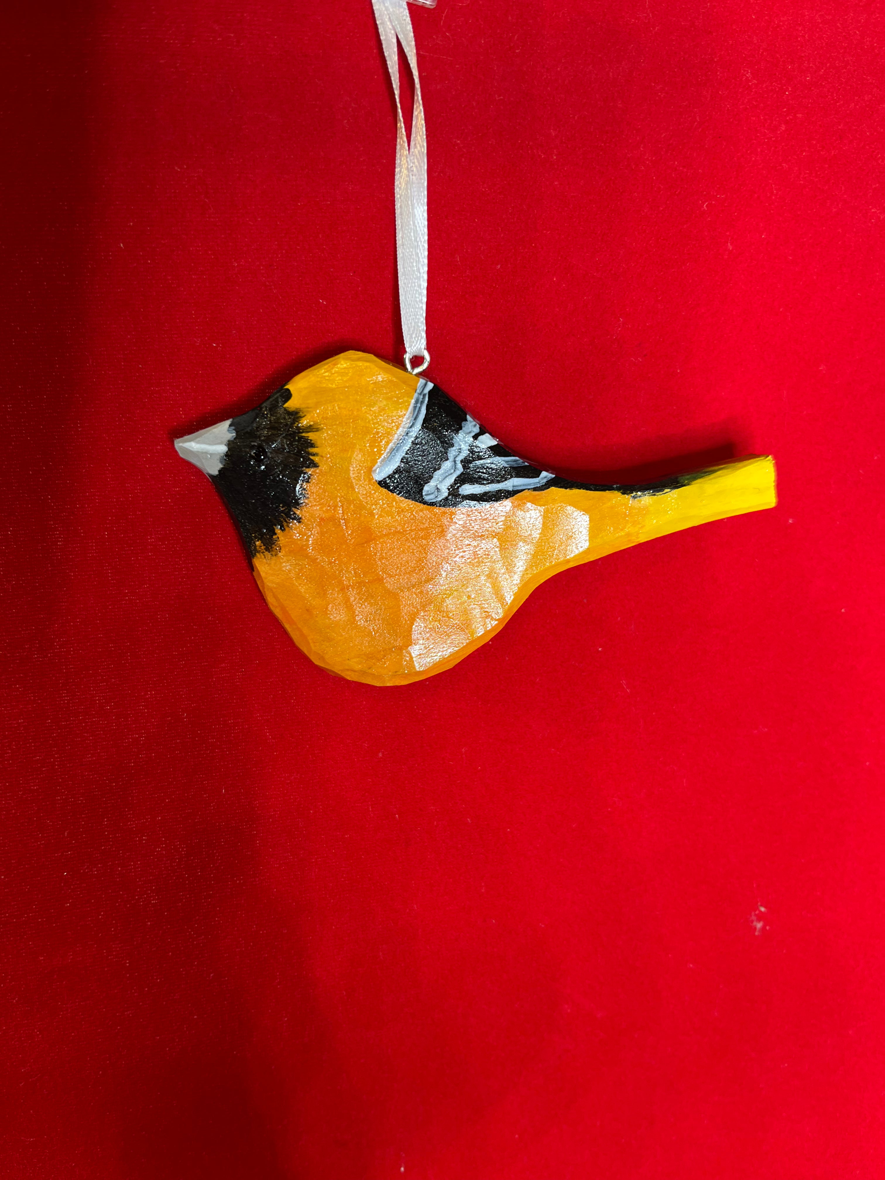 Hand-painted Bird Ornament