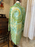 Load image into Gallery viewer, Tie-Dye Green Tunic - XLarge
