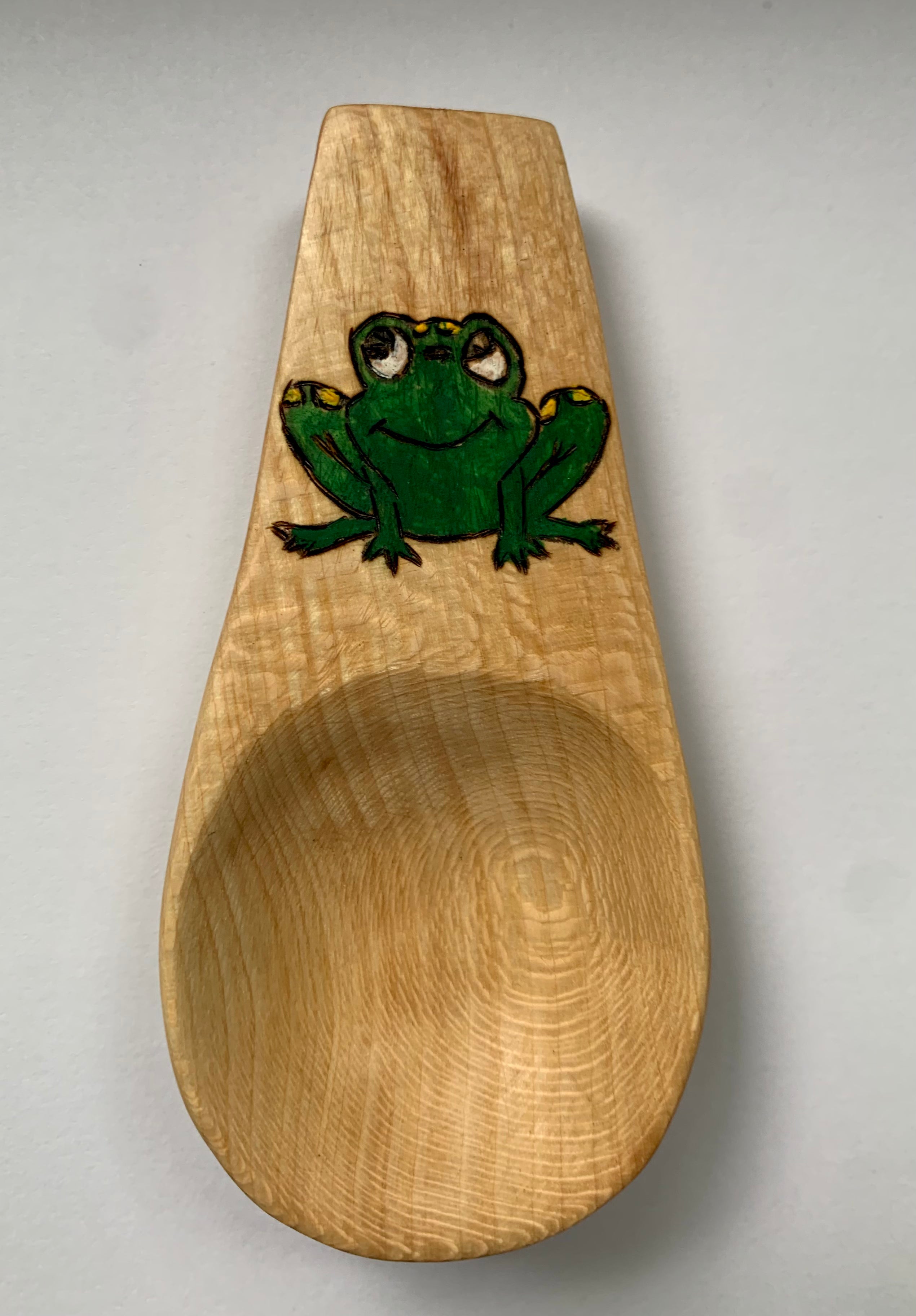 Sycamore Coffee Scoop w/Adorable Frog