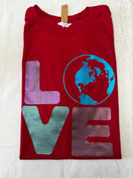 Load image into Gallery viewer, Red LOVE T-shirt
