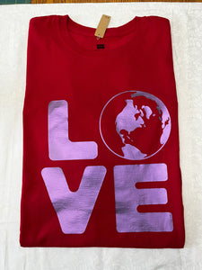 Red LOVE T-shirt