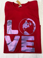 Load image into Gallery viewer, Red LOVE T-shirt
