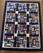 Load image into Gallery viewer, Scrappy Star Quilt
