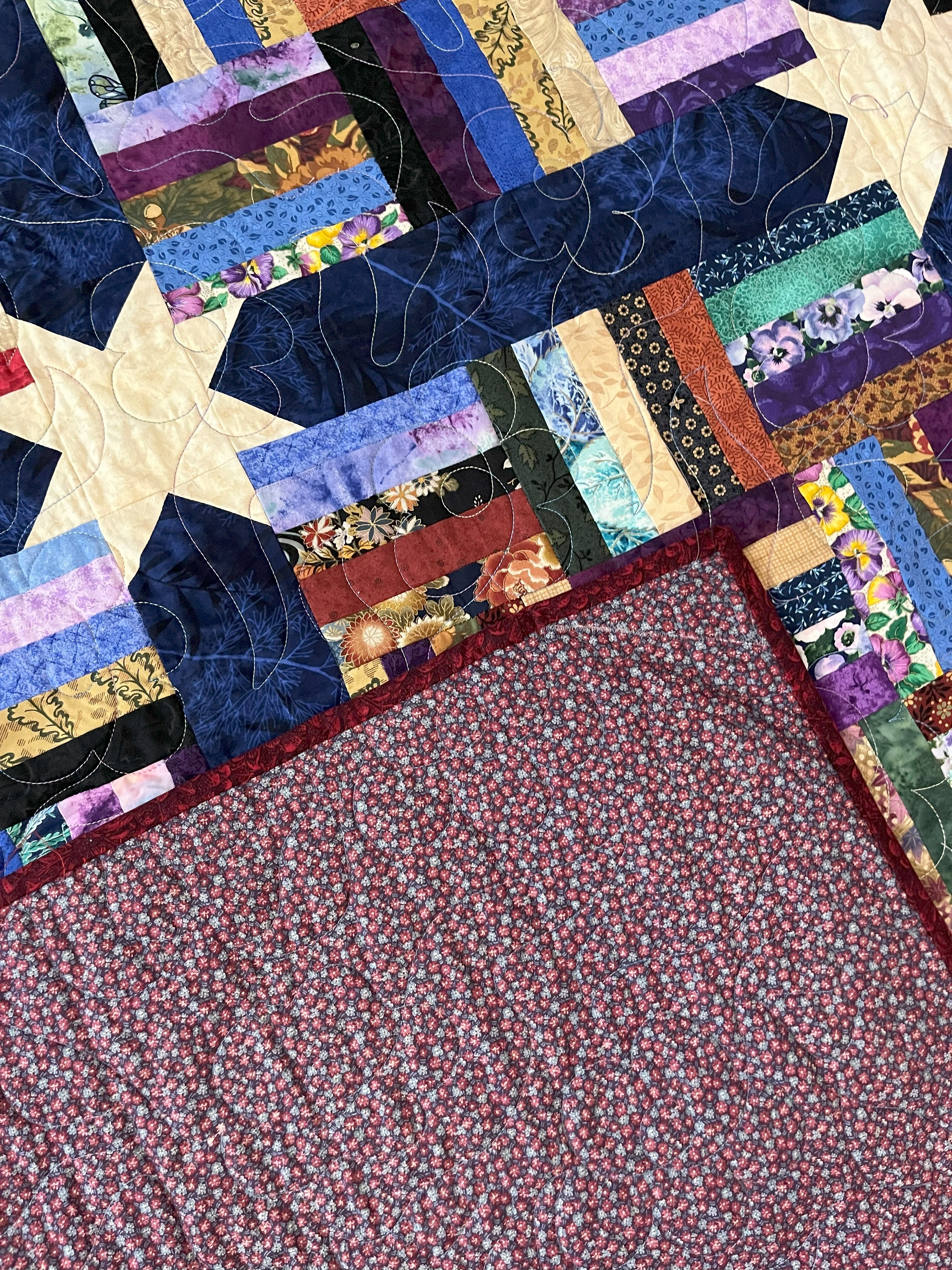 Scrappy Star Quilt