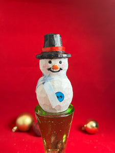 Hand-painted Snowman