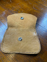 Load image into Gallery viewer, Handmade Tan Leather Wallet - 3" x 5"
