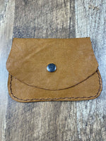 Load image into Gallery viewer, Handmade Tan Leather Wallet - 3" x 5"
