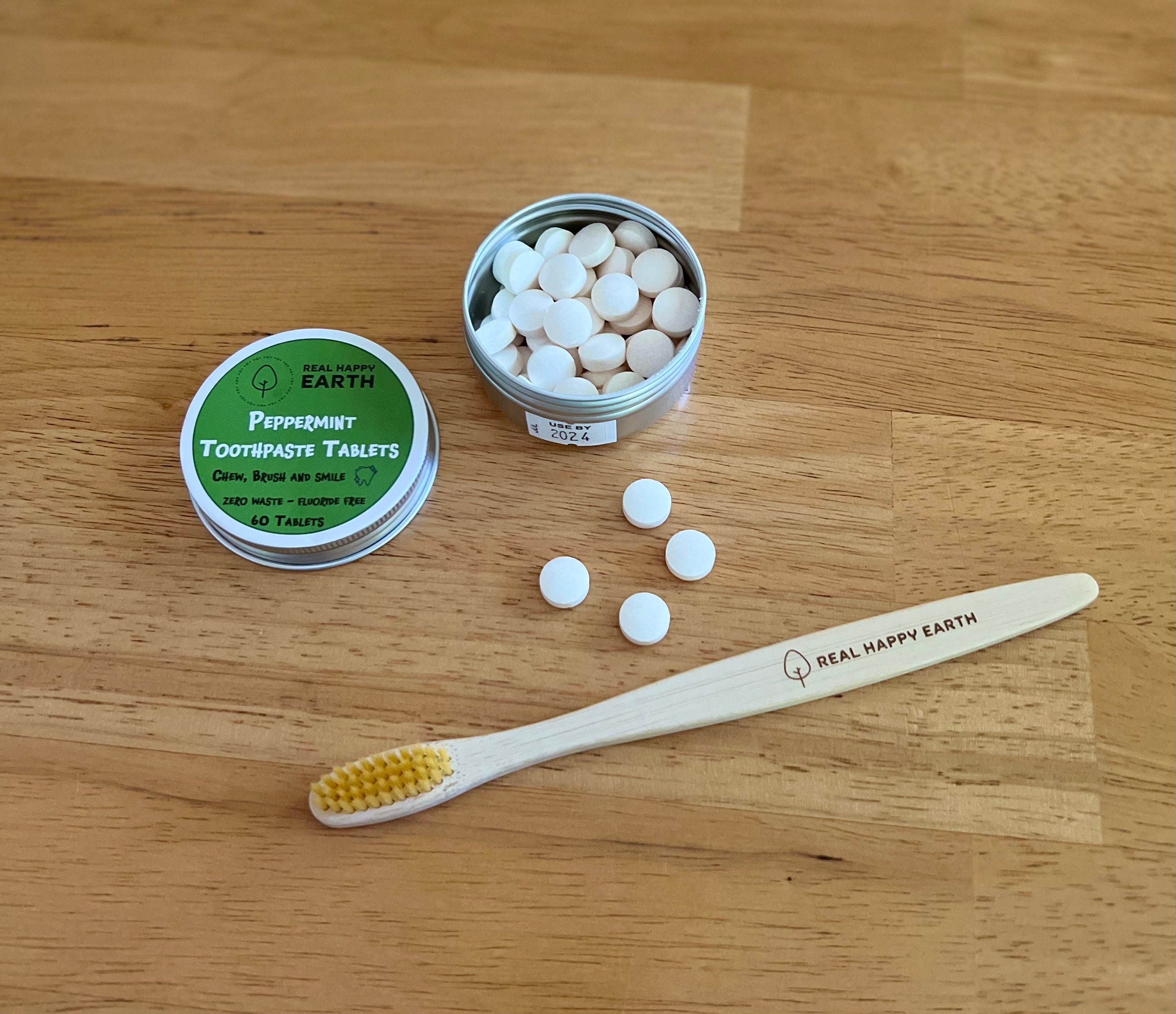 Peppermint Toothpaste Tablets