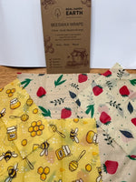 Load image into Gallery viewer, Reusable Beeswax Food Wraps
