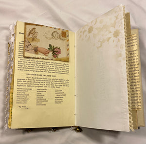 Huge 108 page Upcycled Journal