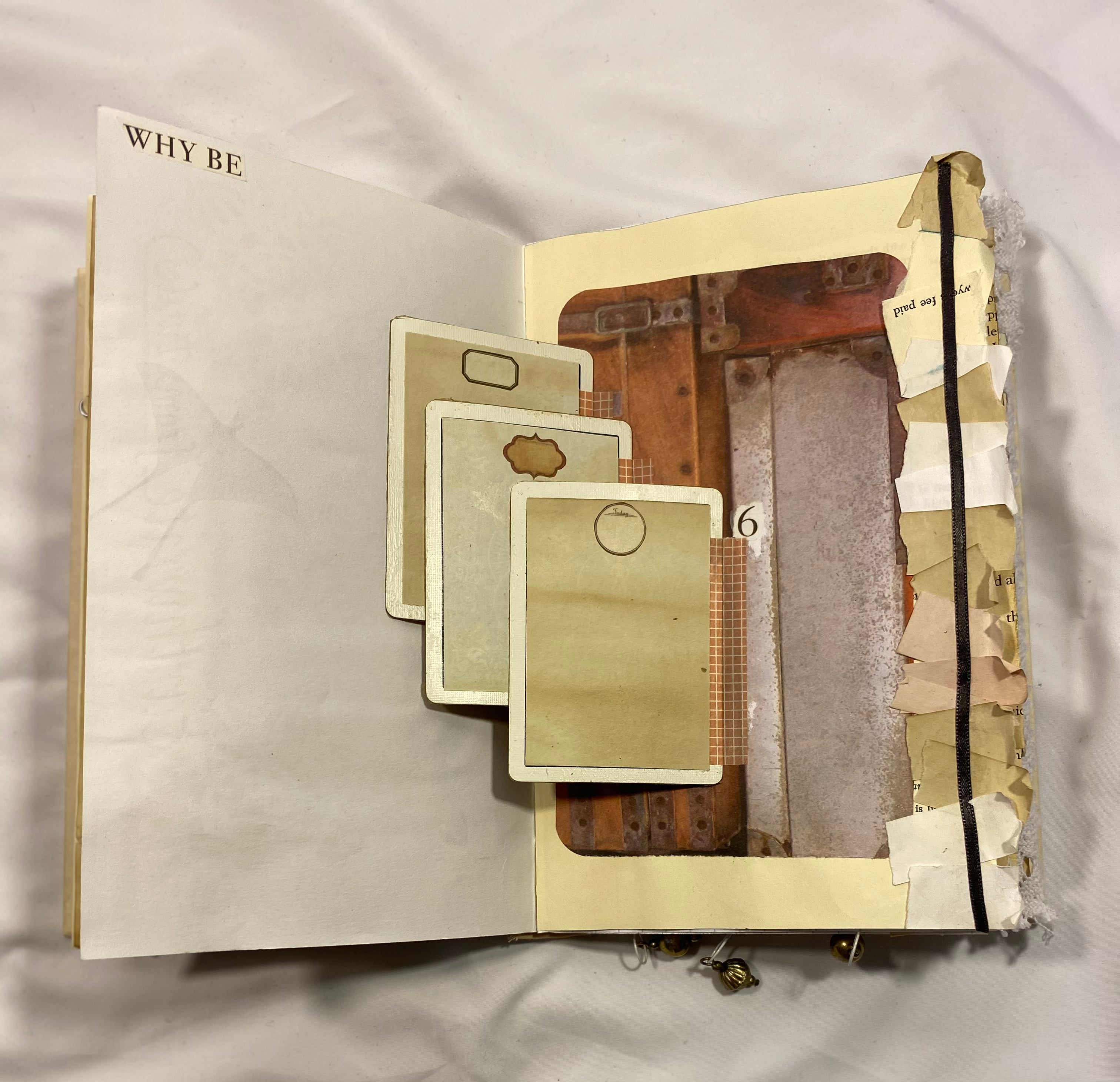 Huge 108 page Upcycled Journal