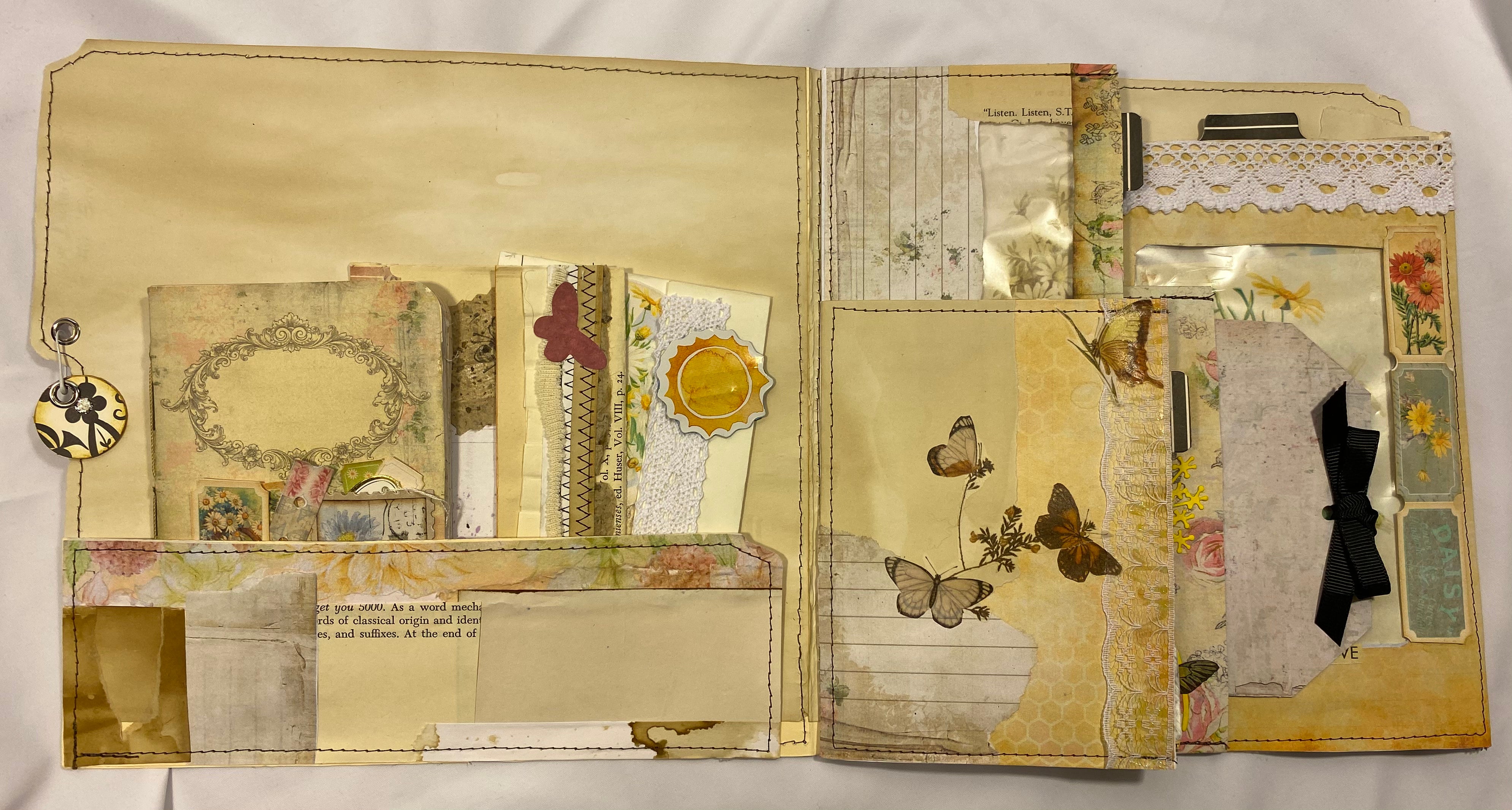 Creative Upcycled Folio