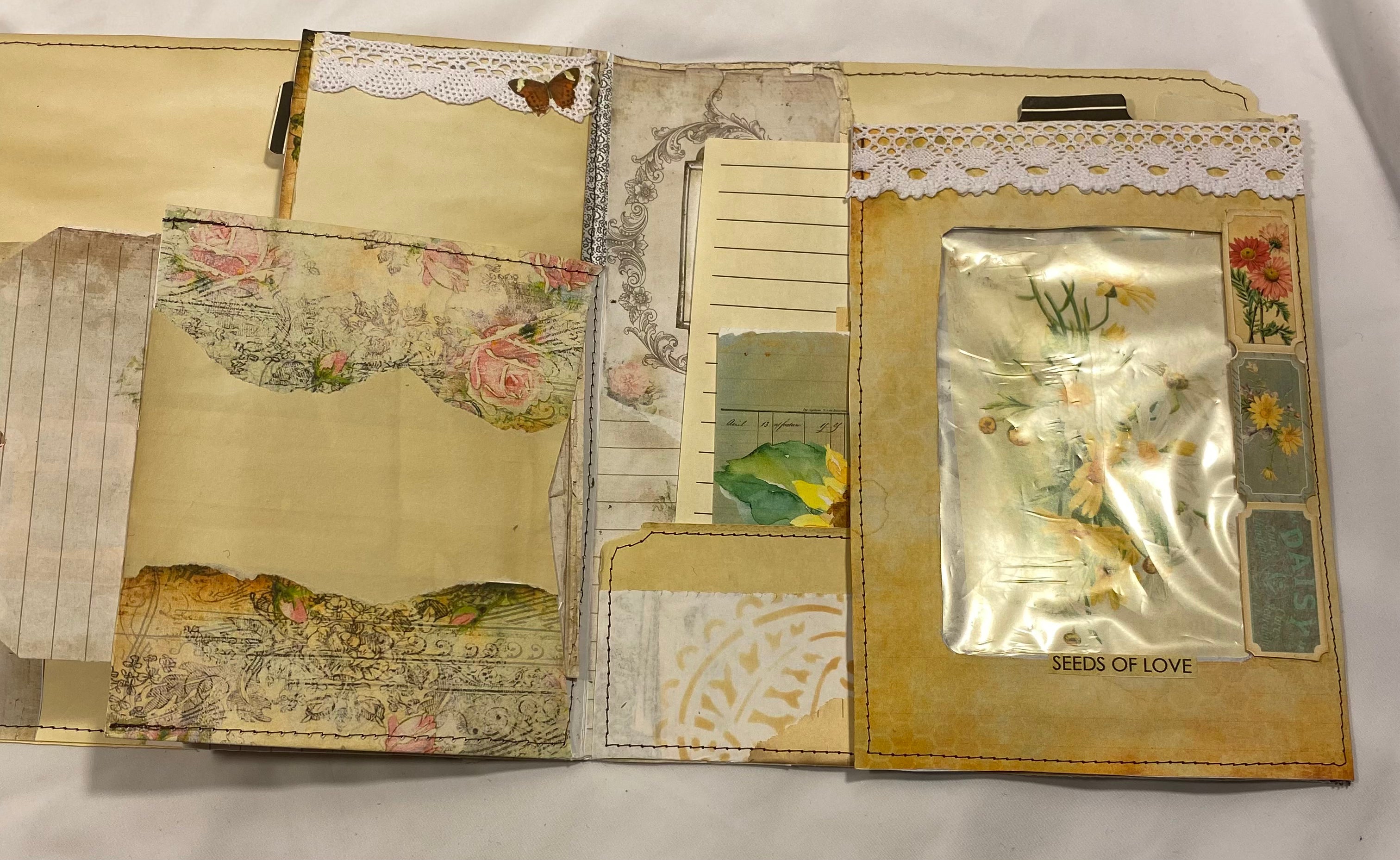 Creative Upcycled Folio