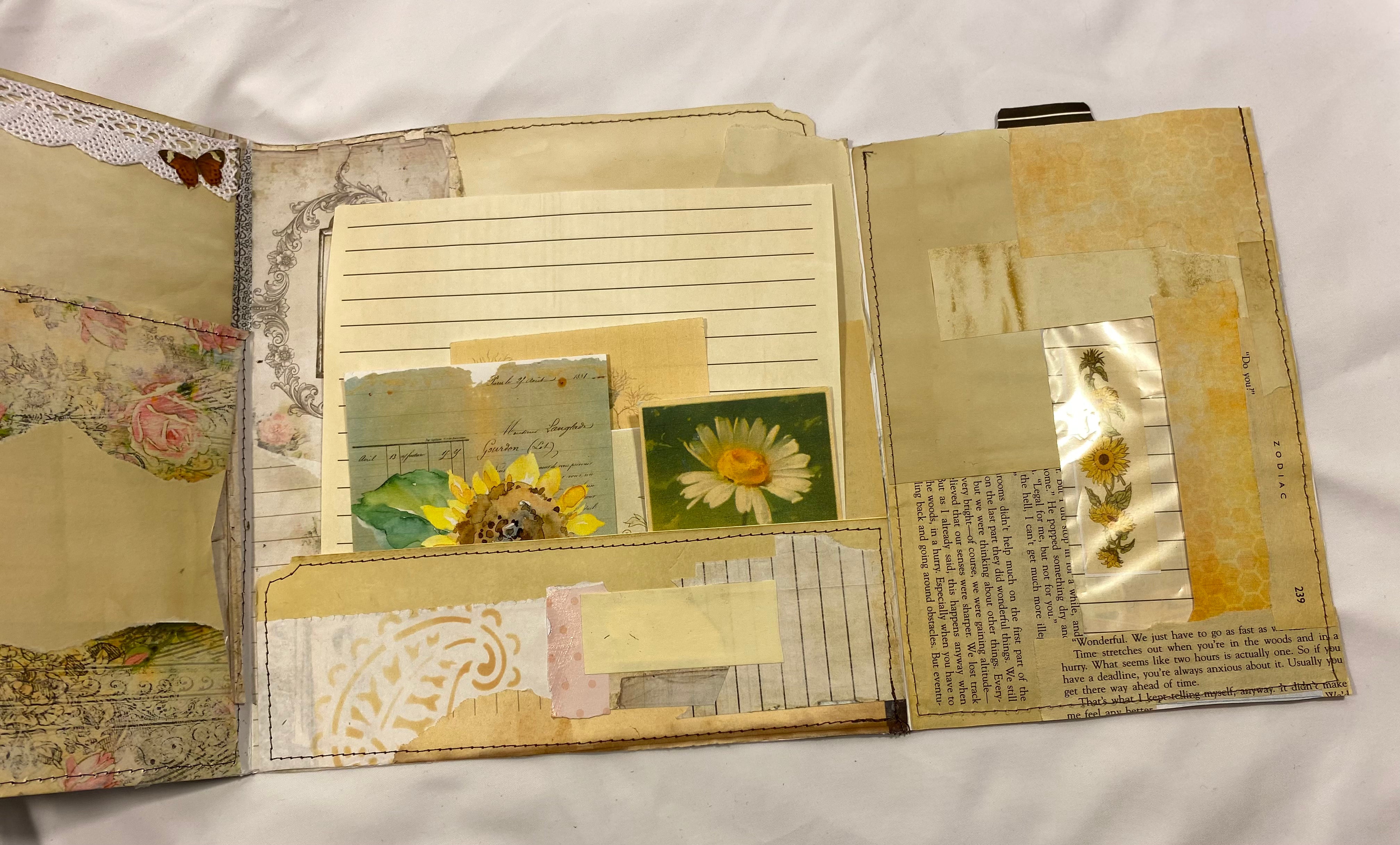 Creative Upcycled Folio