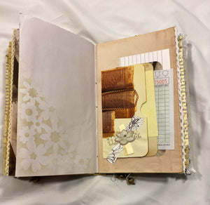 Huge 108 page Upcycled Journal