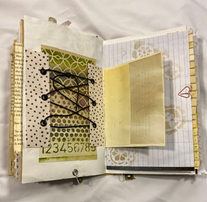 Huge 108 page Upcycled Journal