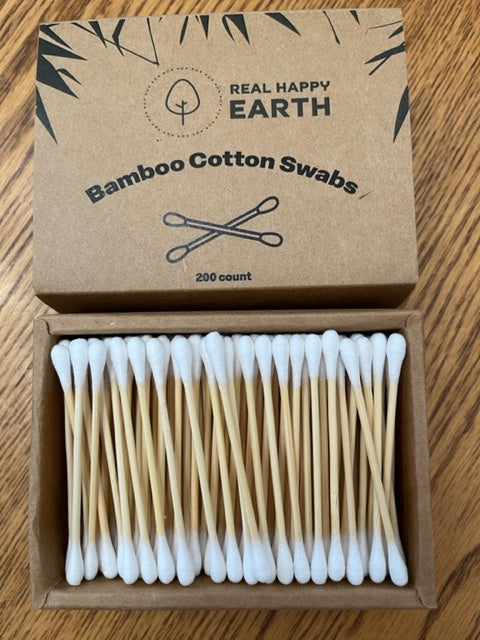 Zero-Waste Bamboo Cotton Swabs