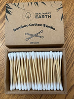 Load image into Gallery viewer, Zero-Waste Bamboo Cotton Swabs
