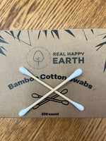 Load image into Gallery viewer, Zero-Waste Bamboo Cotton Swabs
