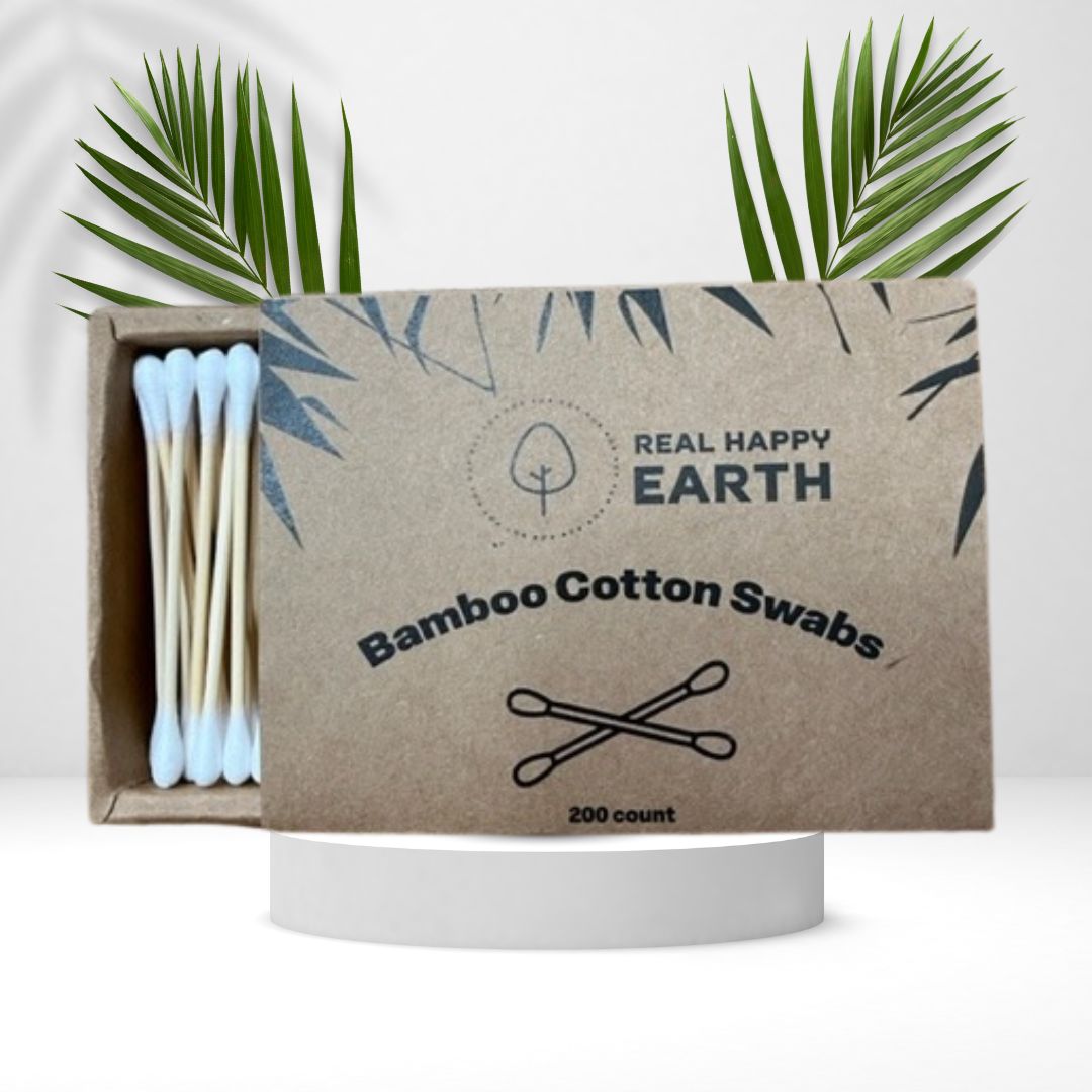 Zero-Waste Bamboo Cotton Swabs